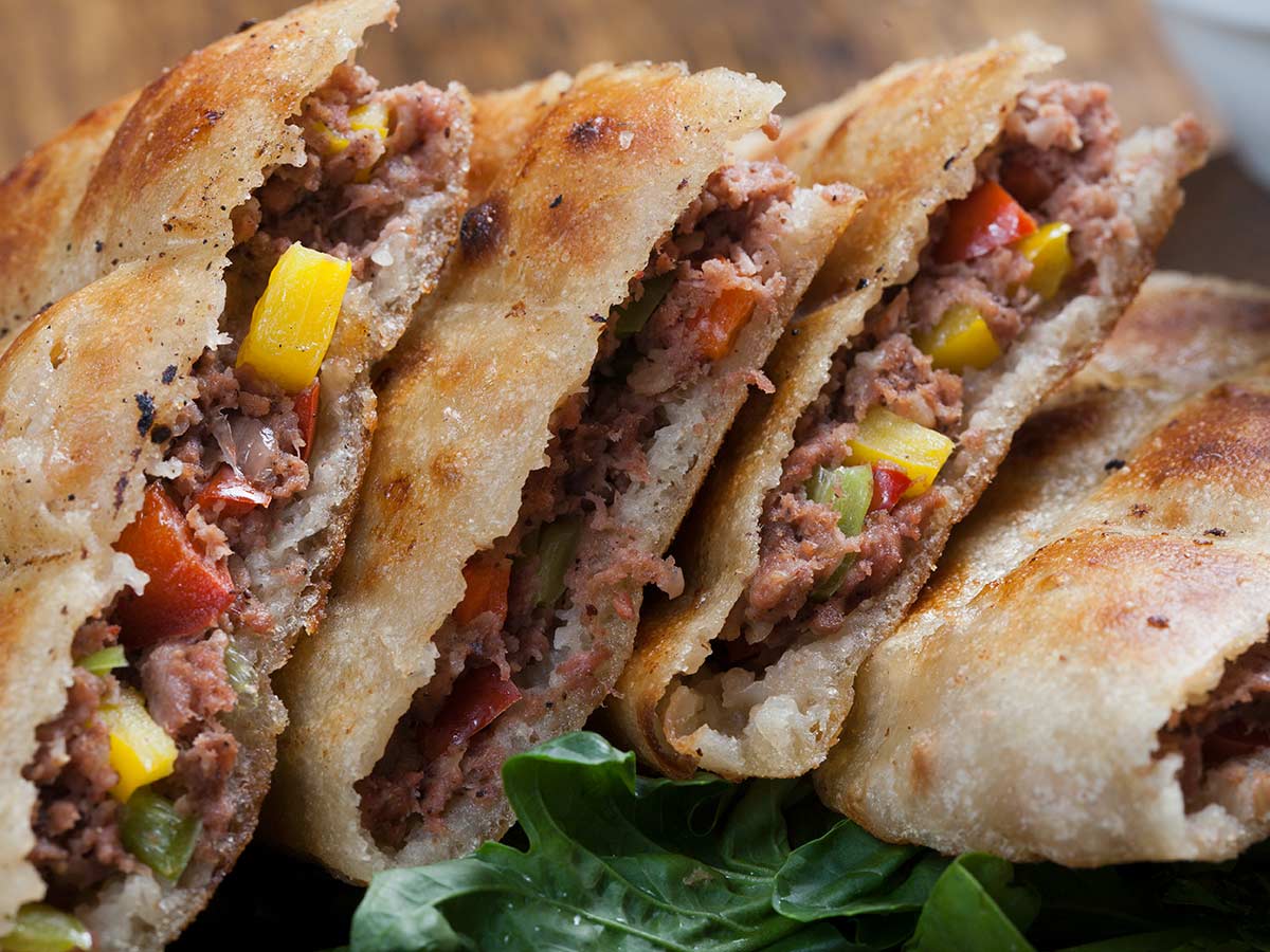 Cucina Egiziana, pane con carne Cucina Egiziana, pane con carne
