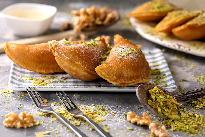 Qatayef, dolci tipici egiziani Qatayef, dolci tipici egiziani