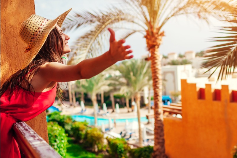 Mar Rosso località più belle, una donna sul Mar Rosso