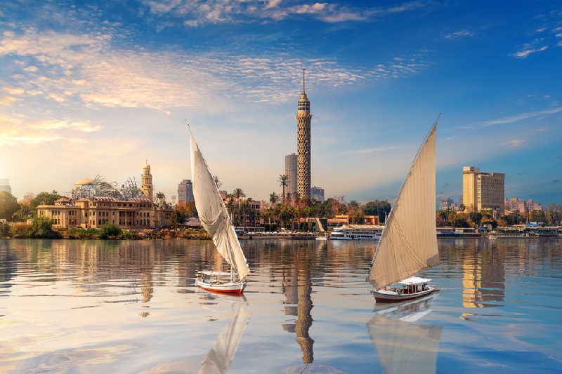 abitanti del cairo, la torre e il Nilo del Cairo abitanti del cairo, la torre e il Nilo del Cairo