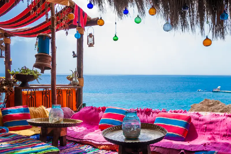 la città di Dahab in Egitto la città di Dahab in Egitto