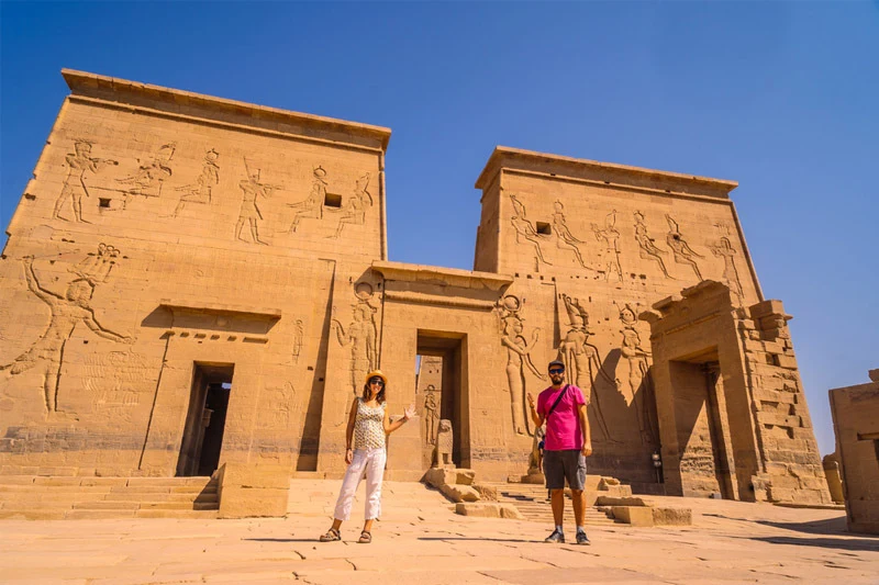 il tempio di edfu, Deserto Egitto