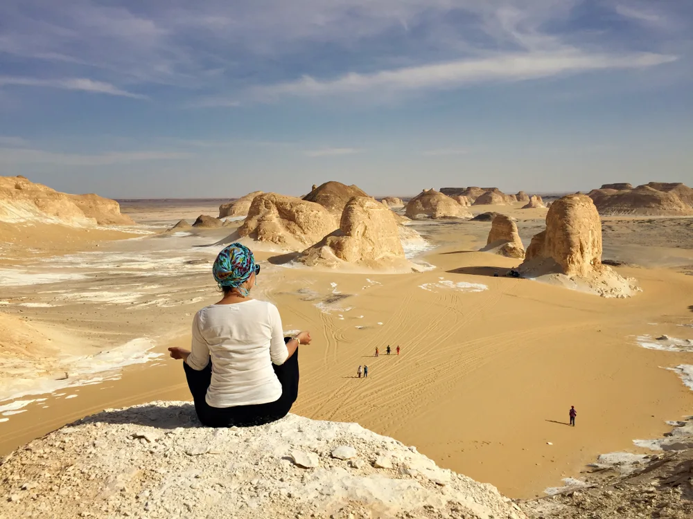 il deserto bianco, Deserto Egitto