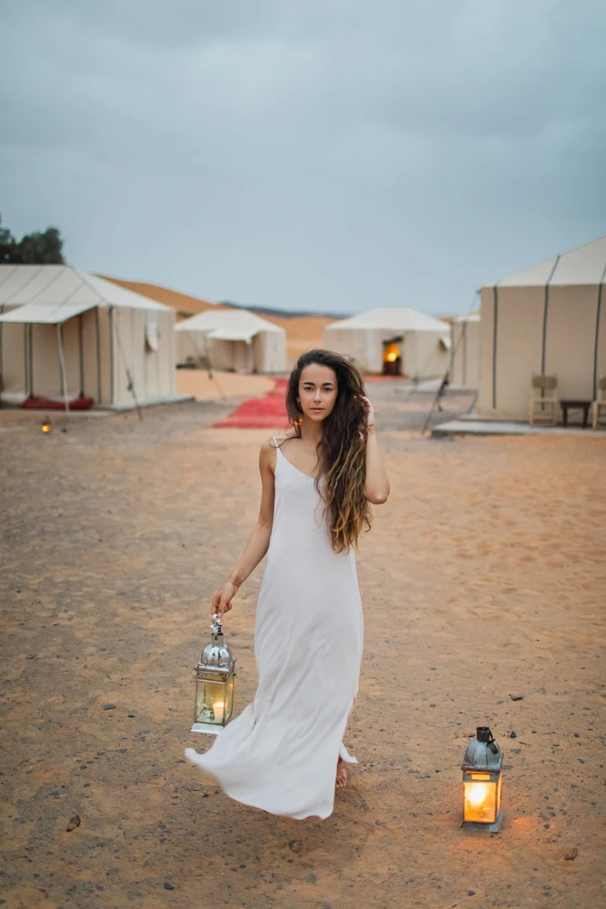 una donna al deserto, Deserto Egitto