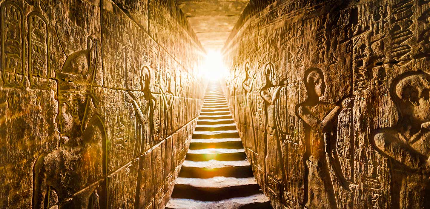 il tempio di edfu dall'interno il tempio di edfu dall'interno