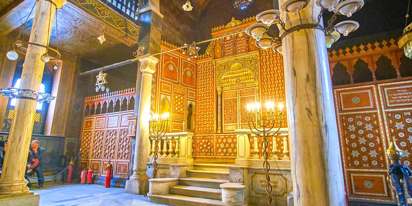 la Sinagoga di Ben Ezra al cairo copto