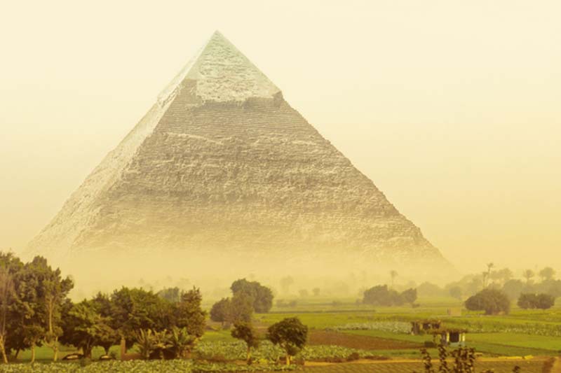 la piramide di chefren