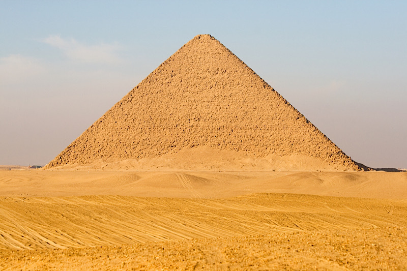 La piramide Rossa alla necropoli di saqqara
