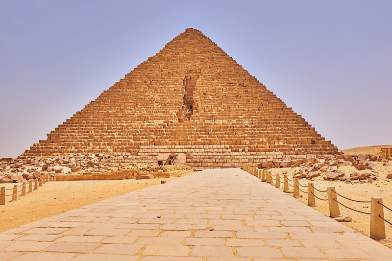 la piramide di micerino a giza la piramide di micerino a giza