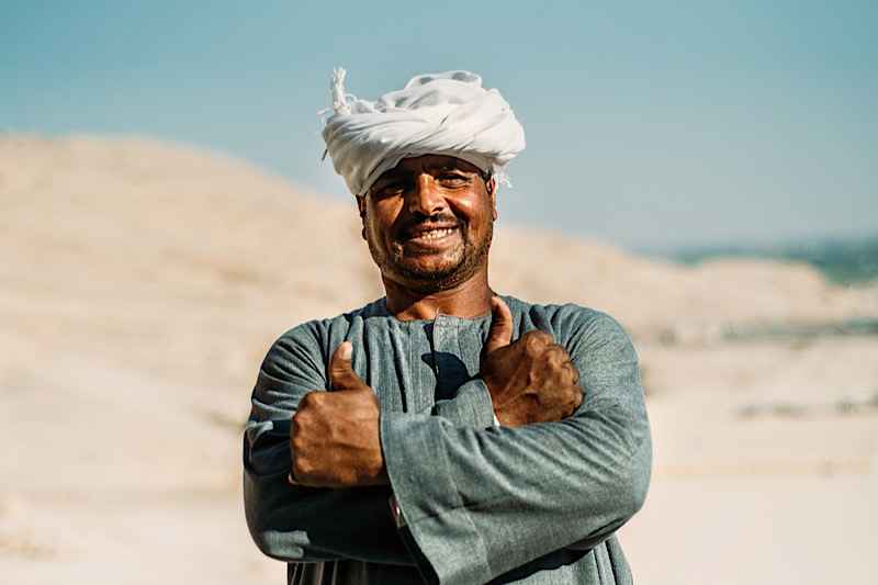 Sharm El Sheikh è sicura, uomo egiziano Sharm El Sheikh è sicura, uomo egiziano