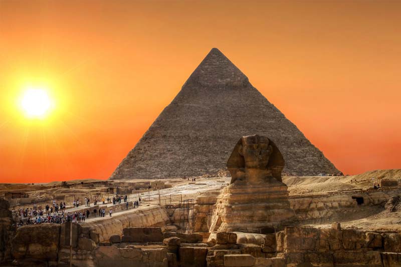 documenti per egitto, la piramide