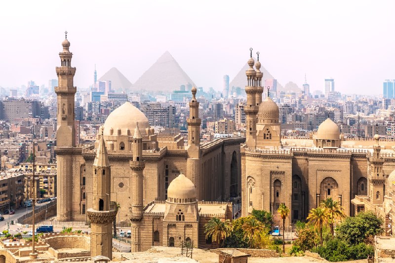 Festività islamiche, la moschea al cairo