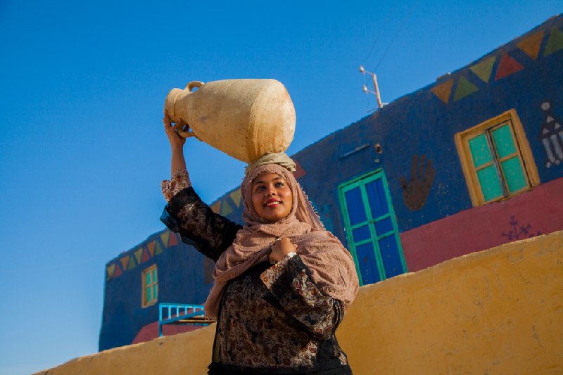 nubia egitto, una donna egiziana a nubia nubia egitto, una donna egiziana a nubia