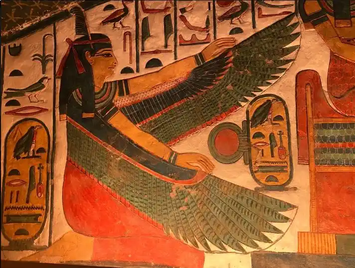 La tomba di Nefertari, l'ingresso della tomba
