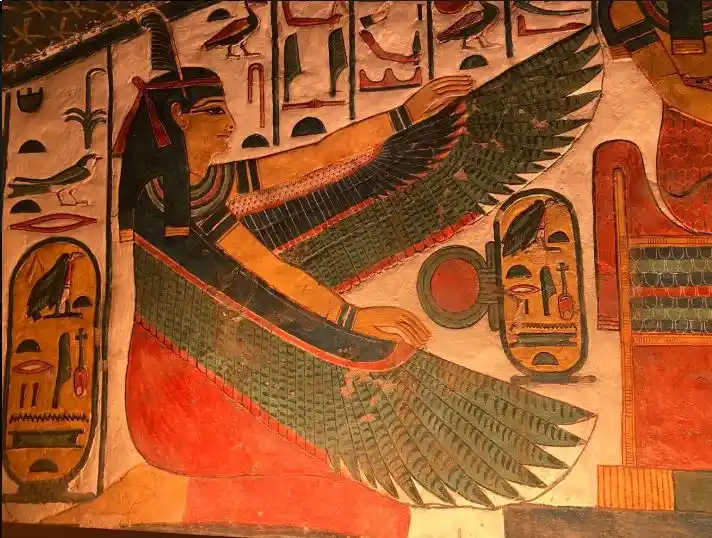 La tomba di Nefertari, l'ingresso della tomba La tomba di Nefertari, l'ingresso della tomba