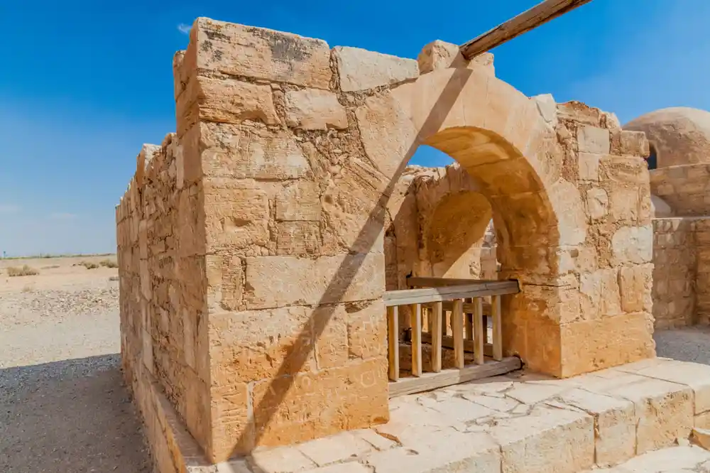 castelli del deserto in giordania
