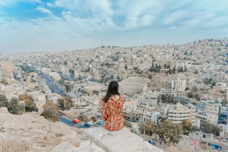 amman giordania, una ragazza ad amman amman giordania, una ragazza ad amman