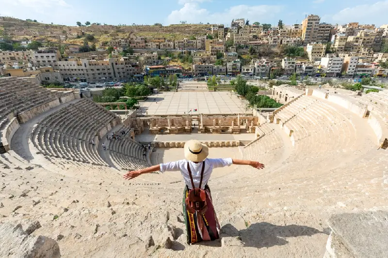 amman giordania, una ragazza ad amman amman giordania, una ragazza ad amman